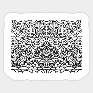 doodle abstract nature Sticker